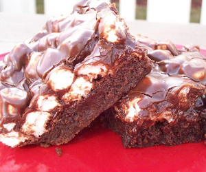 Chocolate Marshmallow Brownies